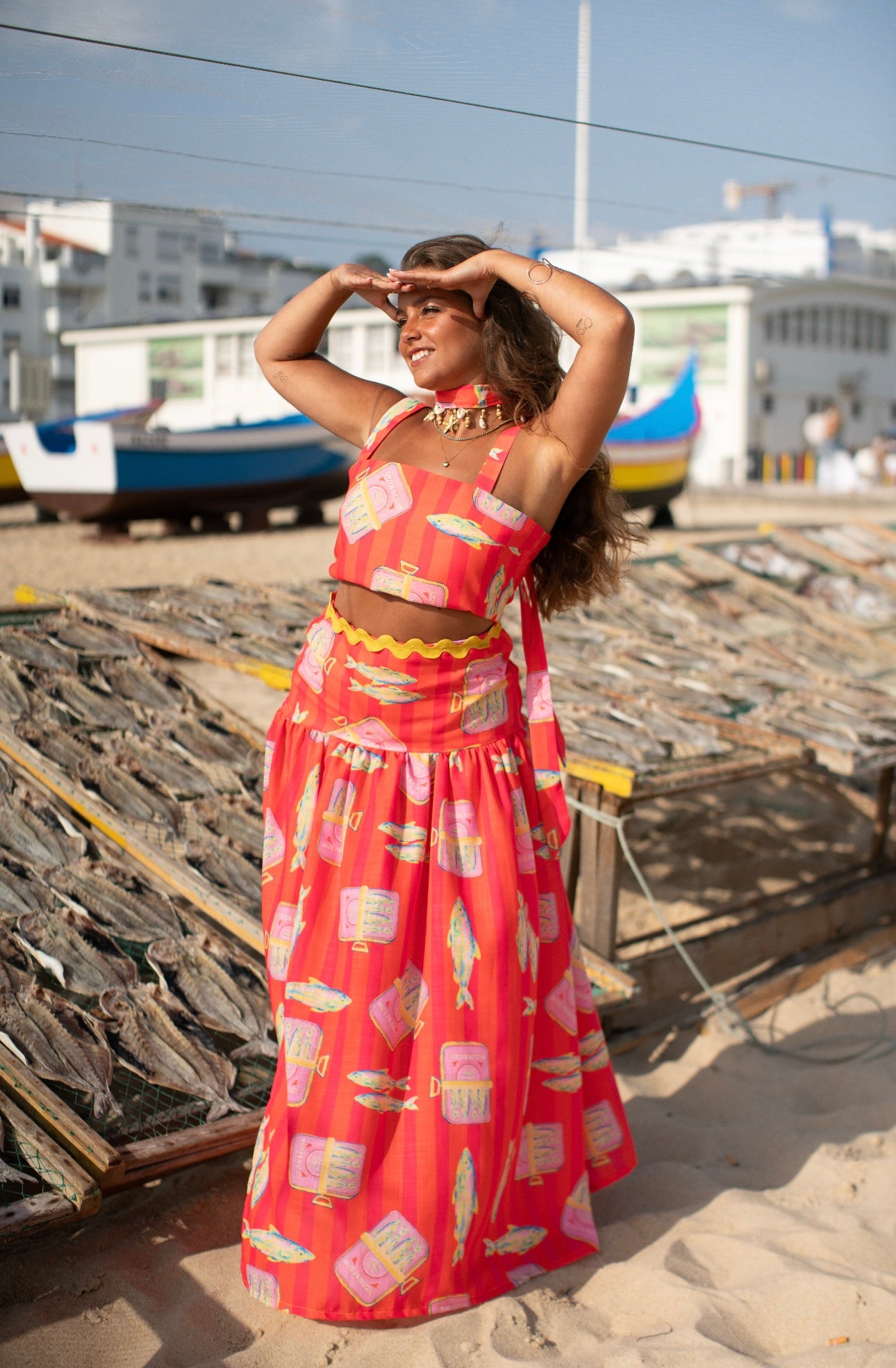 Conjunto-saia sardinha 🦞