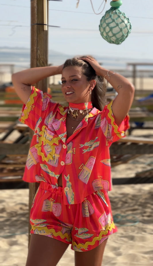 Calções Sardinha 🐟✨ V2