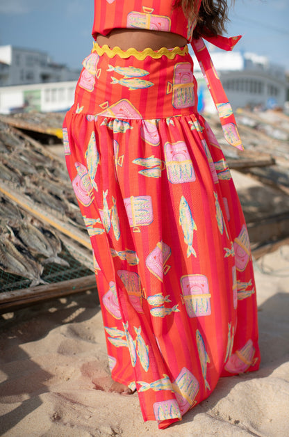 Conjunto-saia sardinha 🦞