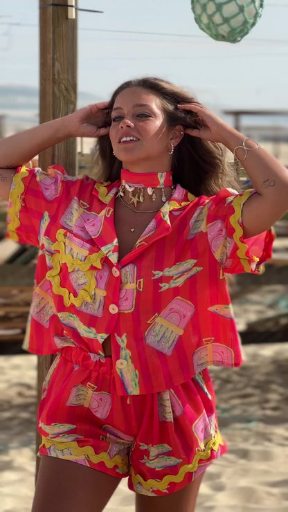 Camisa Sardinha 🐟✨ V2